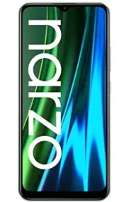 A picture of the Realme Narzo 50i smartphone